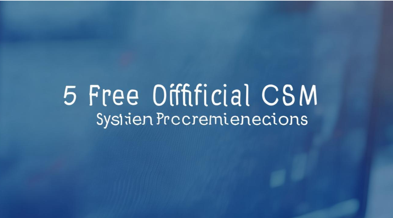 5个免费的官网CMS系统推荐